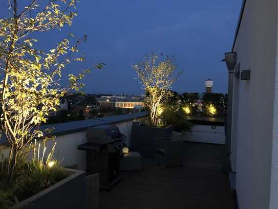 Penthouse-Maisonette mit 100qm Dachterrasse