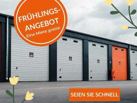 Erste Miete Gratis l 32m² Lager & Hallenflächen mit Strom zur Miete