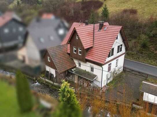 Schnäppchenhaus in der Natur - Masserberg OT Einsiedel!!