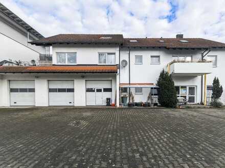 Wohn- und Geschäftshaus mit KFZ-Werkstatt im Gewerbegebiet