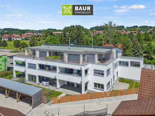 360° I Wie neu! 4-Zi-Gartenwohnung mit Aufzug, Tiefgaragen- und Außenstellplatz in Amtzell