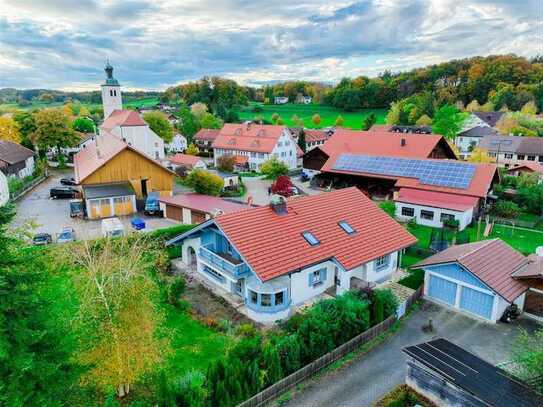 Kinder und Tiere willkommen! Landhausvilla mit Garten in Starnberg-Perchting