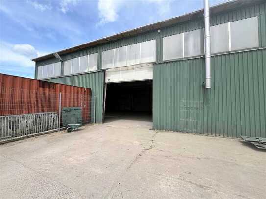 ***HALLE MIT ROLLTOR UND STROM*1000qm FREIFLÄCHE UND BÜROCONTAINER IN NEU WULMSTORF***