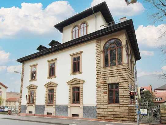 Gewerblich genutzte 5-Zi.-Souterrainwohnung in Heidelberg - Denkmalschutz