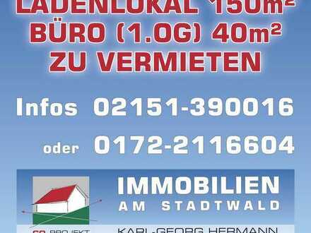 Mitten in Krefeld-Zentrum - attraktives Ladenlokal zu vermieten