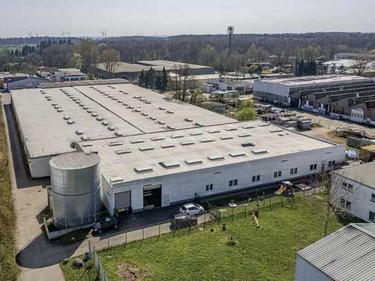 Urban-Industrial: 8.596 m² teilbar Hallenflächen + Büroflächen zur Miete