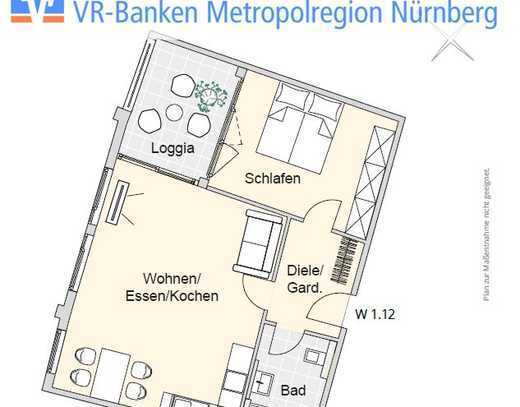 Ansprechende Wohnanlage im Nürnberg Nord: 60 stilvolle Neubau-ETW und 10 Büroeinheiten in Stadtlage!