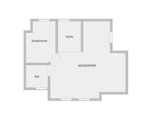 Attraktive 2-Zimmer-Dachgeschosswohnung in Wuppertal