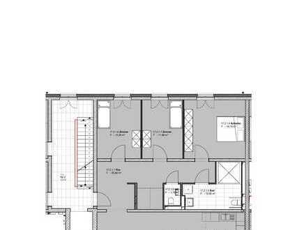 Lichtdurchflutete große 4 Zimmerwohnung im 2. OG zu vermieten