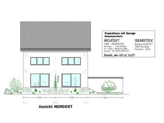 Das passende Grundstück für Ihr Eigenheim! Ganze 834 m² in Gernsbach - Bebauung nach Umgebung