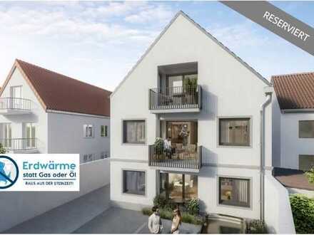 Großzügige 2-Zi.-Wohnung mit Terrasse in Mainz-Ebersheim + KfW 55 EE +