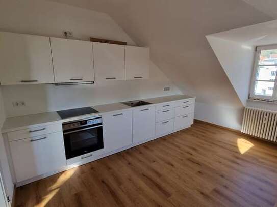 gemütliche Maisonette-Dachgeschoßwohnung mit neuer Einbauküche - Weinheim Nordstadt