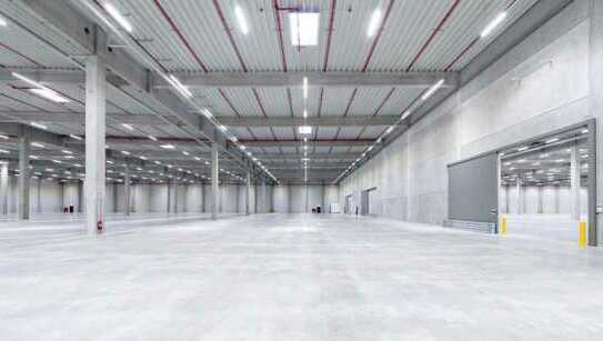 "BAUMÜLLER & CO." - 10.000 m² NEUBAU Hallenfläche - Rampe + ebenerdig !