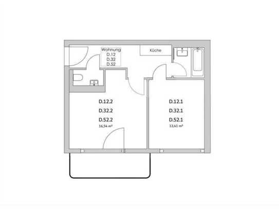 Zimmer Zimmer in der Nazarethkirchstraße 51 (Aufgang D)