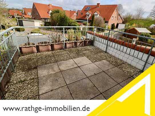 Geesthacht-Grünhof: Frisch renovierte 3-Zimmer-Wohnung mit schöner Dachterrasse!