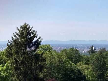 Großzügige 2-Zimmer Wohnung mit herrlichem Panoramablick in Durlach/Bergwald