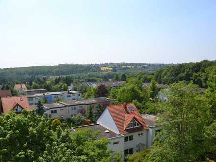 Ruhige, möblierte 1-Zimmer-Wohnung in Schwalbach am Taunus, Blick ins Grüne