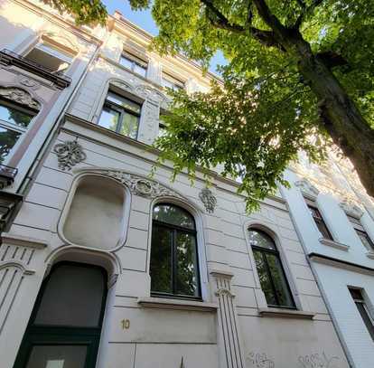 Helle Souterrain-Wohnung in der Bonner Altstadt mit Gartennutzung