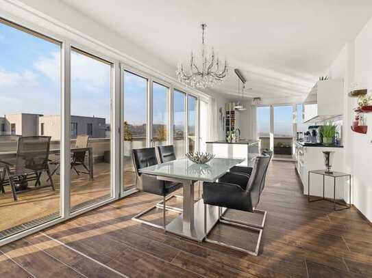 Penthouse mit Ausblick - barrierefrei mit dem Aufzug in Ihre Traumwohnung