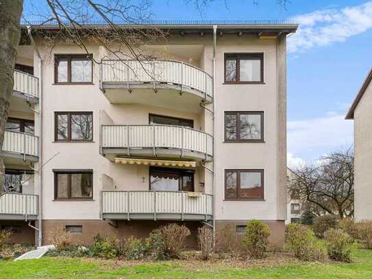 Bremen Schwachhausen: Attraktive 2,5 Zimmerwohnung mit Balkon im Hochparterre