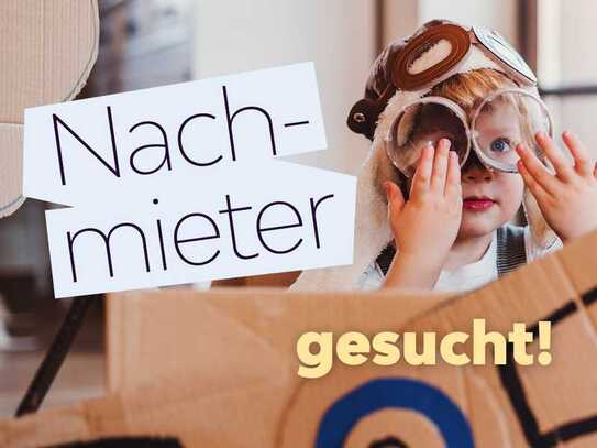 Nachmieter gesucht! 3-Zimmer-Wohnung mit Balkon im Erdgeschoss!