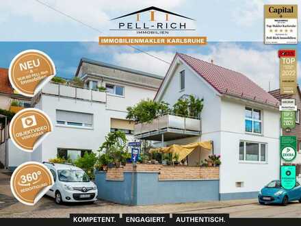 DOPPELT GEMOPPELT: Zwei sanierte Einfamilienhäuser in Karlsruhe-Knielingen im Verkauf