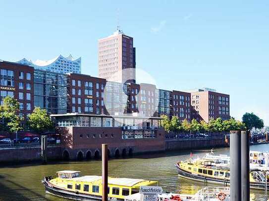 HIT vermietet top HafenCity Büros am Fleet mit Blick auf Elphi, Michel, Binnenhafen. PROVISIONSFREI!