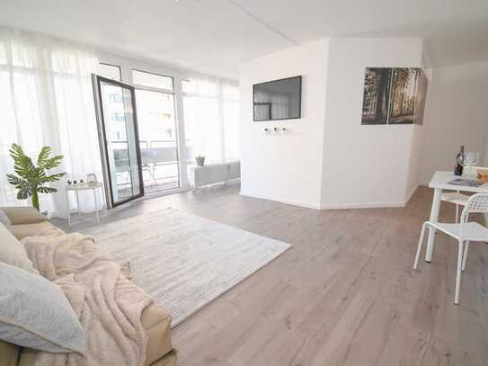 Freundliche und modernisierte 1,5 ZKB mit Balkon+TG Stellplatz in Frankenthal (Pfalz) im 8.OG