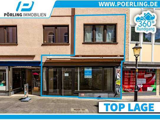 Ladenlokal in TOP Citylage - ANDERNACH - Verkaufsfläche + Büro + Sozialräume + WC + Schaufenster