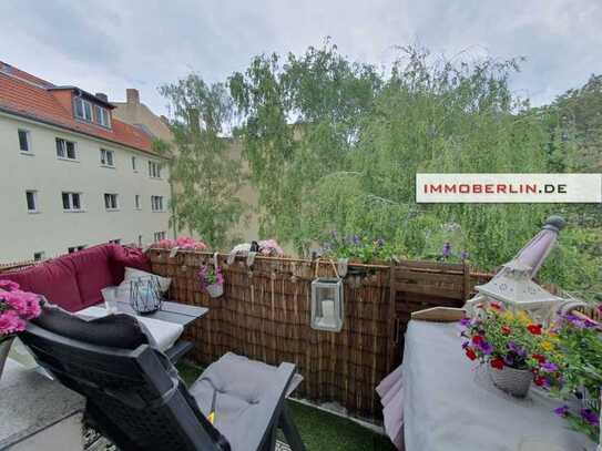 IMMOBERLIN.DE - Schöne Wohnung mit ruhigem Balkon in beliebter Lage