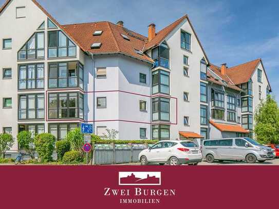 ATTRAKTIVE 4-ZIMMER-EIGENTUMSWOHNUNG 
MIT BALKON UND GARAGENSTELLPLATZ