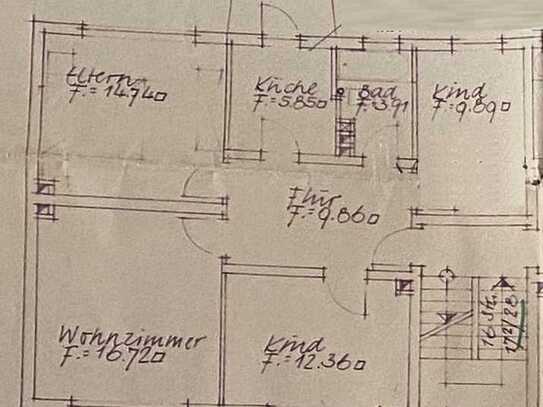 4-Zimmer Whg, Balkon, EBK Stadtnah