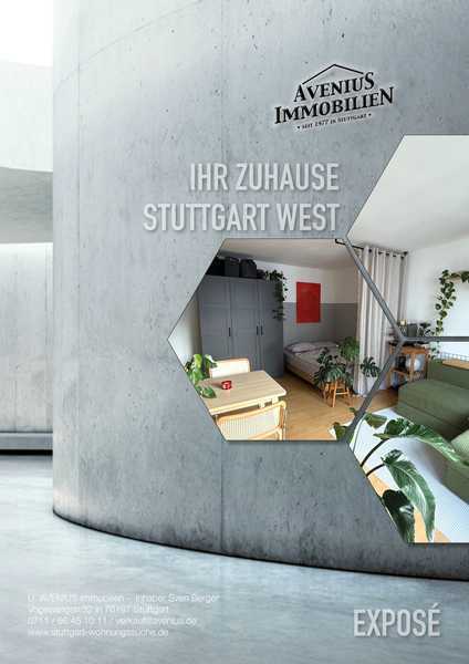 Helle 1-Wohnung mit Balkon im Stuttgarter Westen