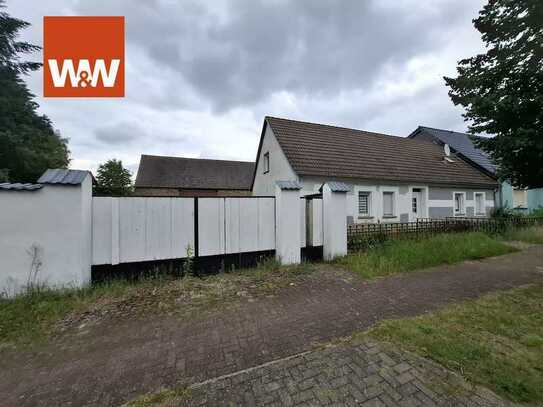 Eigentum statt Miete! Einfamilienhaus mit Nebengelass zum Schnäppchenpreis nahe Zerbst zu verkaufen.