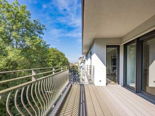 Juwel im Lehel, Luxuswohnung mit Blick auf Engl. Garten