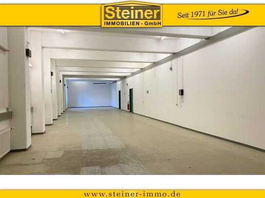 Halle/Lager/Werkstatt mit Rampe, Seminar/Büro-Räume EG ca. 287 m², LIFT, WC-Anlage, TG-Plätze