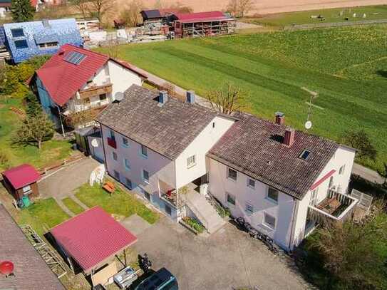 Gepflegte Souterrain - Wohnung mit 6 Zimmern in Gessertshausen - Deubach