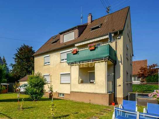Komplett vermietetes MFH mit 3 Wohnungen in Fellbach
