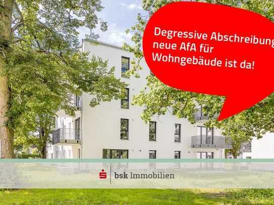 Vermietete 2-Zimmer-Neubauwohnung mit degressiver AfA