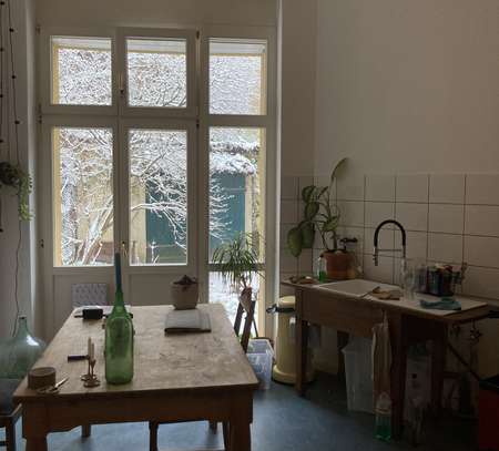 Idyllische Altbauwohnung in Neukölln – Zwei Zimmer zur Untermiete/3 Jahre + x in Rixdorf