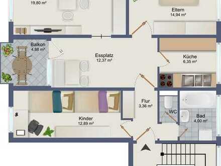 Verwirklichen Sie Ihren Traum! 3,5-Zimmer-Wohnung in zentraler Lage von Ursenwang!