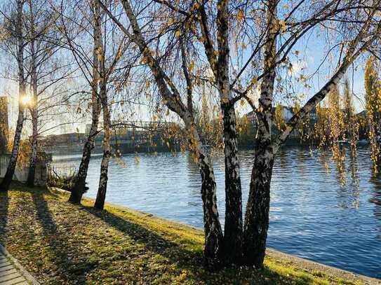 Moderne Terrassenwohnung mit Spree- und Grünblick!