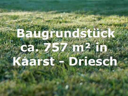 + Driesch + Baugrundstück ca. 757 m² + ruhige Lage + Gebäude zum Abriss Bj. ca. 1880 +