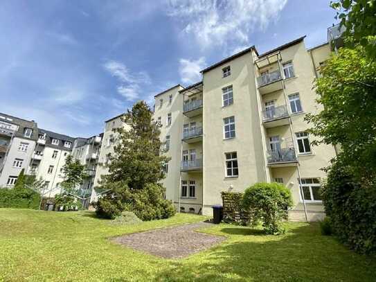 hübsche 3-Raumwohnung mit kleiner Terrasse in Schloßchemnitz mieten