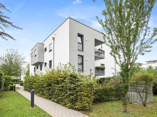 Perfekte, ruhige, barrierefreie 2-Zi-Wohnung im EG mit Terrasse und ca. 90 m² Gartenanteil