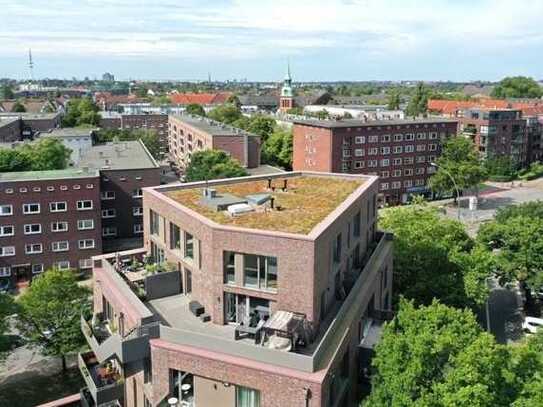 Schönes Penthouse mit großer Dachterrasse