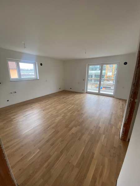                                                               Neubau - OG-Wohnung mit zwei Zimmern und Balkon                                                       in Karlsfeld (Dachau)
