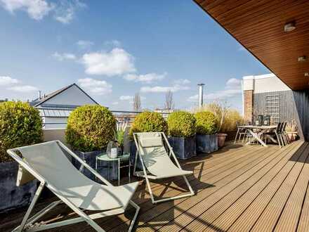 Exklusives Penthouse über 2 Etagen und mit großer Dachterrasse ++ courtagefrei ++