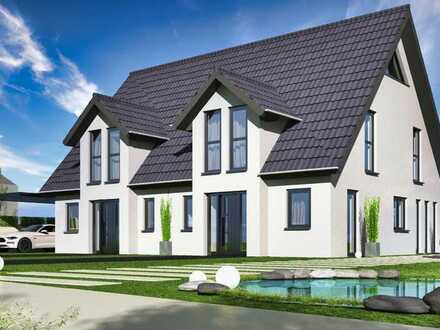 Neubau-Immobilien - 2x energieeffiziente Doppelhaushälften in Oeversee - Nur 5 Min. nach Flensburg