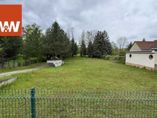 Bauplatz für Ihr EFH in Doberlug Kirchhain mit großem Garten, komplett eingezäunt !